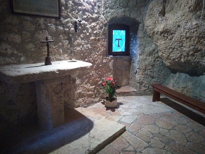 Fonte Colombo - kaple Archanděla Michaela